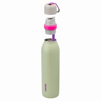 Owala 24oz FreeSip® Twist Water Bottles Green Canada | EYLMO-7483
